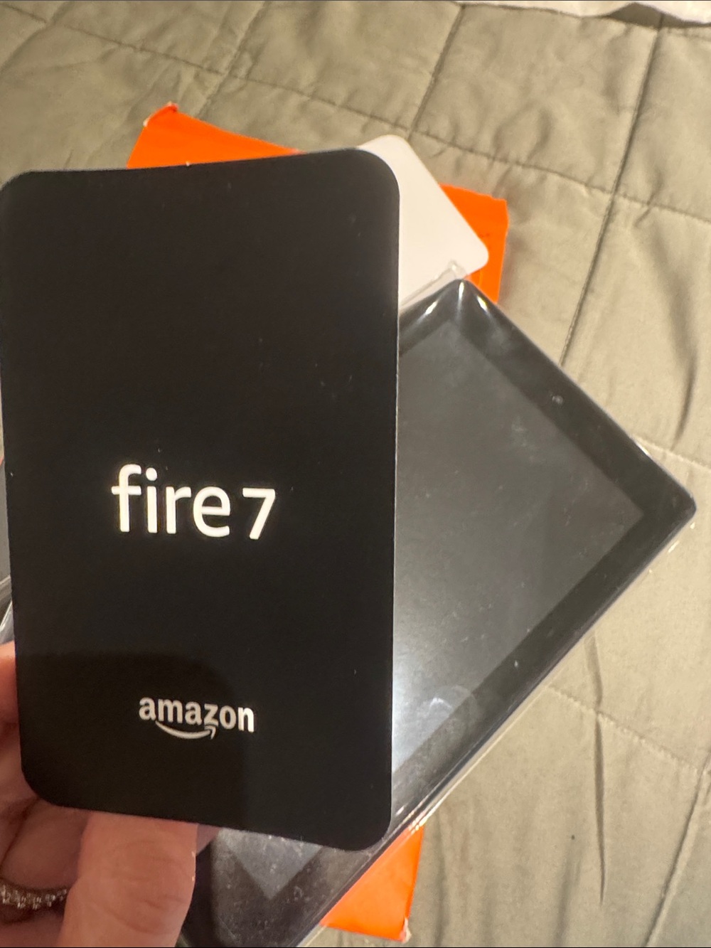 Amazon brand new Fire 7 Tablet with Black Accessories - Picture 2 of 2